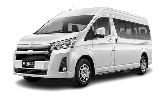 Toyota Hiace Premio sewa premium Jepara